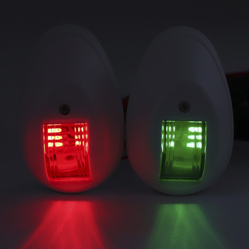 Señal Led De Navegación Dc12v-24v 3w Ip66 A Prueba De Agua P