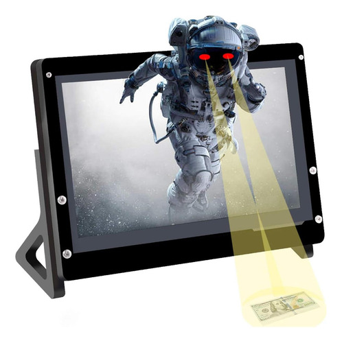 Dorhea Para Raspberry Pi 7 Monitor De Pantalla Táctil Módulo