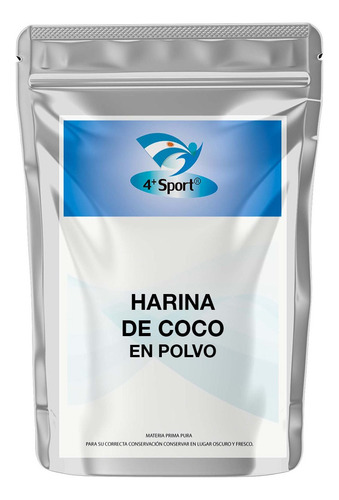 Harina De Coco Pura 1 Kilo 4+