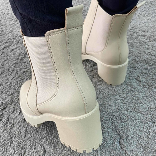Imagem 4 de 5 de Bota Chelsea Salto Grosso Ramarim 22-56102 Original