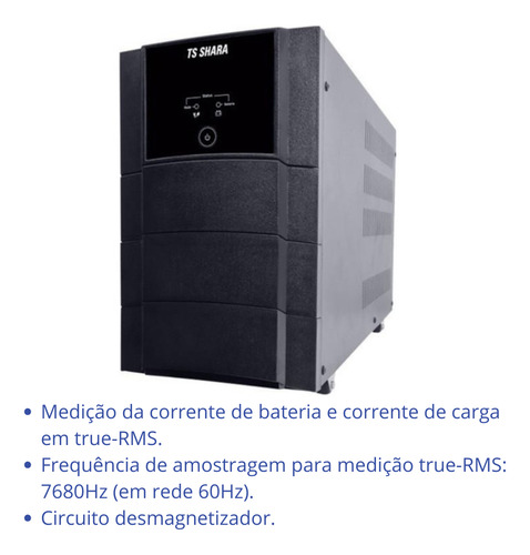 Nobreak Ts Shara Ups Senoidal Universal 3200va 4450 Bivolt