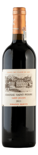 Vino Tinto Château Saint-pierre 4ème Cru Classé 2011