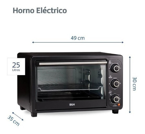 BGH BHE25M19N - 220V - 240V - Negro