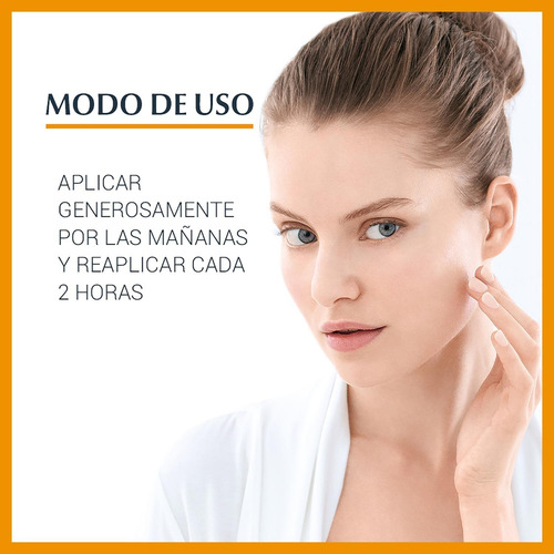 Imagen 3 de 7 de Eucerin Sun Protector Solar Facial Toque Seco Oil Control Fp