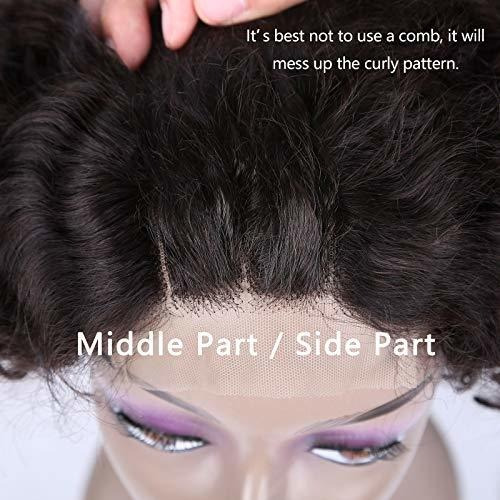 Pelucas De Encaje Con Corte Pixie De Cabello Humano Corto Y