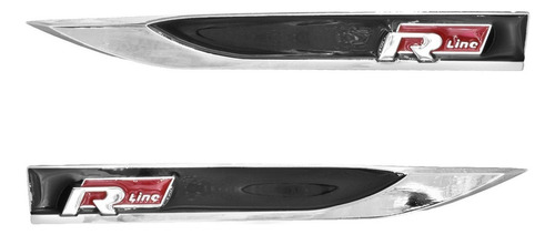 Gbz Compatible Juego Emblemas Vw R Line Jetta Golf Vento