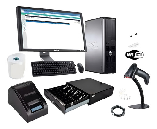 Kit Punto De Venta / Computadora Completa / Bocinas / Wifi
