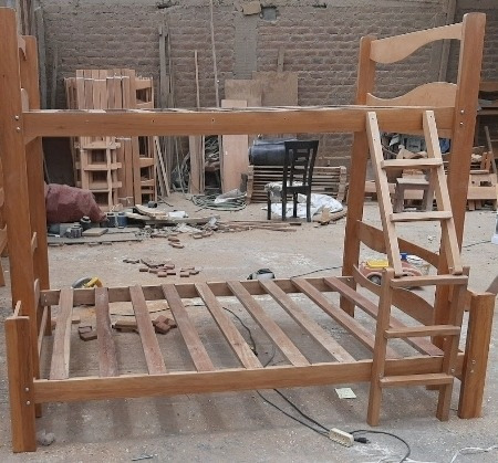 Camarote 2 Plazas Desmontables Con Baranda Y Escalera Nuevo