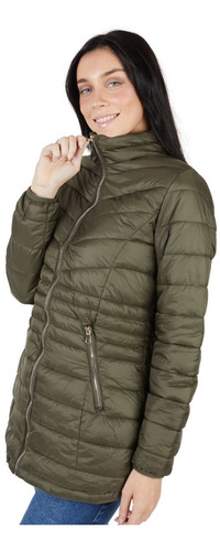 Campera Mujer Inflable Larga Buckingham Polo Club