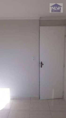 Apartamento Com 2 Dormitórios À Venda, 52 M² Por R$ 165.000,00 - Conjunto Habitacional Presidente Castelo Branco - Carapicuíba/sp - Ap3184
