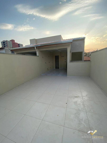 Cobertura Com 2 Dormitórios À Venda, 100 M² Por R$ 380.000,00 - Vila Alzira - Santo André/sp - Co0707