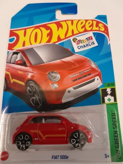 Hot Wheels | 2023 | Fiat 500e Rojo