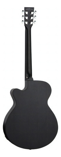 Guitarra Electroacústica Blackbird Tanglewood Twbbsfce Color Smokestack Black Satin