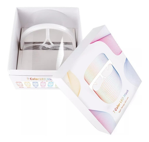 Imagen 4 de 12 de Mascara Led Usb Piel Rosacea Arrugas Acne