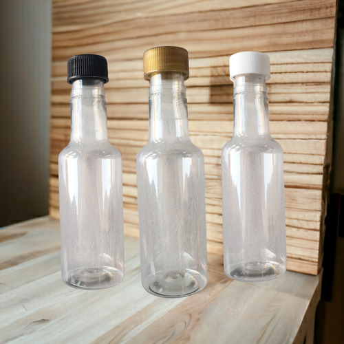10 Pzas Botella Mini Redonda Plástico Envase Premium 50 Ml