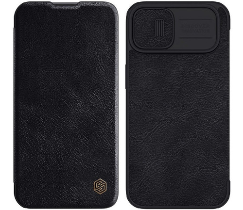 Case Nillkin Qin Pro Para iPhone 14 Normal 6.1 Flip Cover 