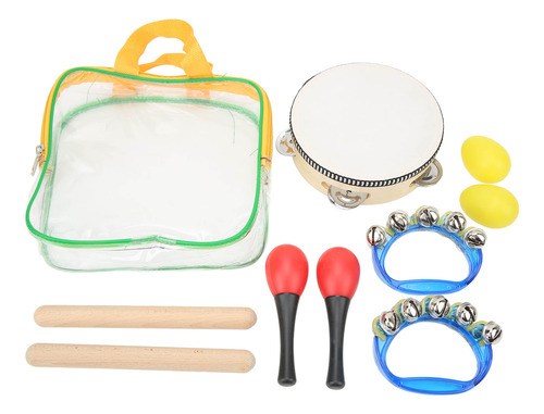 Set De Instrumentos Musicales Para Niños, Tambor De Mano, Ag