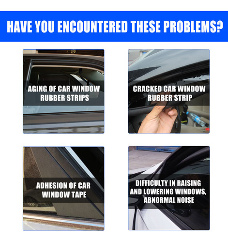 Lubricante Para Ventanas, Vidrio Elevador, Eliminación De Ru