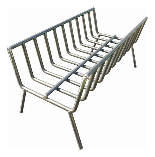 Imagen 2 de 9 de Brasero Brasas® 25x51x25h Acero 10mm Envio Full