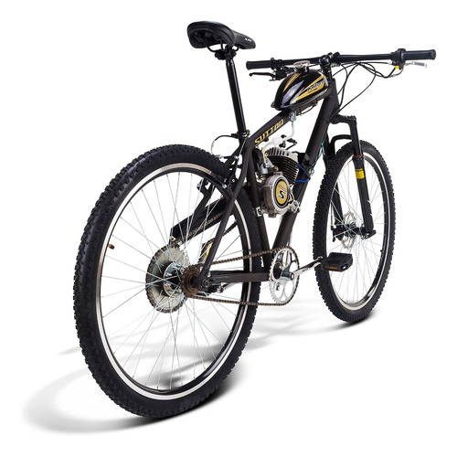 Imagem 3 de 3 de Bicicleta Motorizada Aro 29 Kit Motor 80cc 2 Tempos