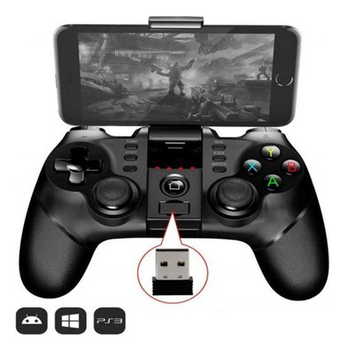 Controle Joystick Sem Fio Ipega Pg-9076 Console Celular Game