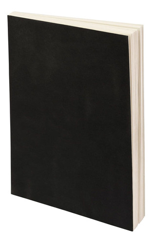 Cuaderno Boceto Nota Blanco Negro Hoja Papel Grueso Oz M² Un