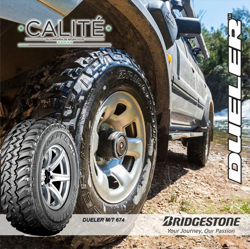 265/65 R 17 Bridgestone 65r17 Dueler M/ T 674 Envío + Cuotas