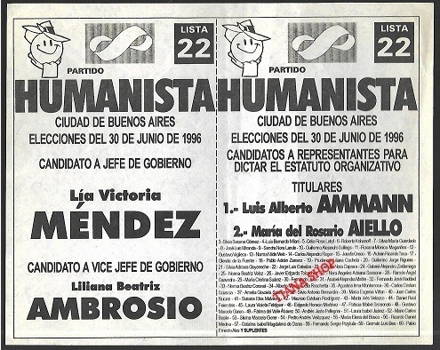 Lia Méndez-liliana Ambrosio_jefe Gobierno_humanista_año 1996