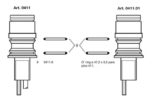 Oring para monocomando fv 2025