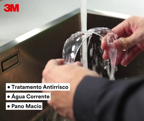 Imagem 4 de 7 de Óculos De Proteção Epi Segurança Virtua Transparente 3m