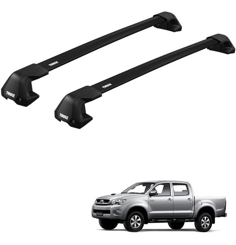 Rack Bagageiro Teto Toyota Hilux 05 Até 15 Evo Edge Thule