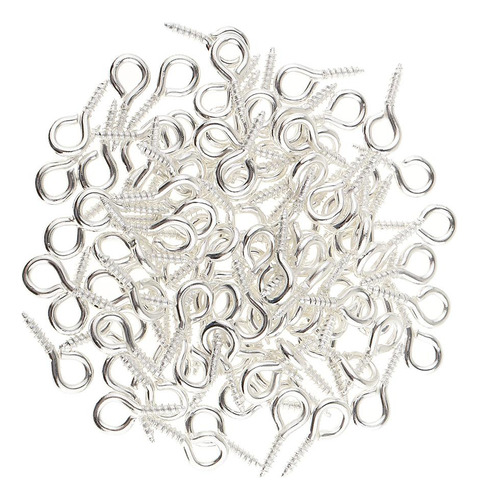 100 Tornillo Ojo Pin Clavija Fabricación De Joyas Hallazgo
