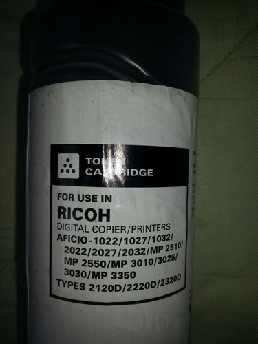 Imagen 6 de 7 de Toner Fotocopiadora Ricoh Negro Cualquier Modelo