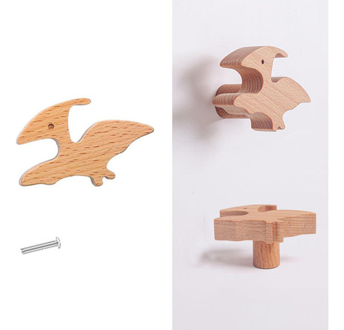 Q, Perillas Cajon Animales Madera Perillas Cómoda D