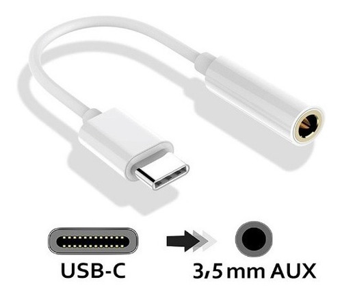 Tipo C Usb 3.1 A Jack 3.5mm Cable De Audio