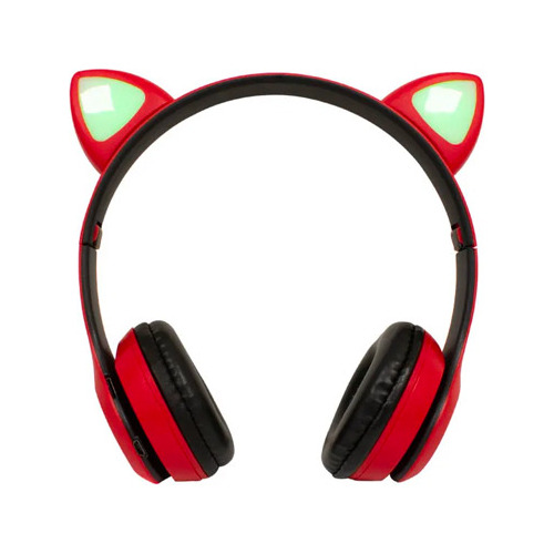 Audifonos Buytiti Bluetooth Diadema Orejas De Gato Luz Led