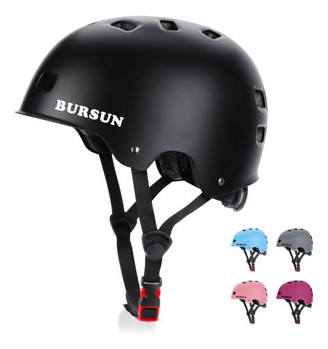 Casco Para Skate Y Bicicleta Ligero Y Ajustable Para Niños