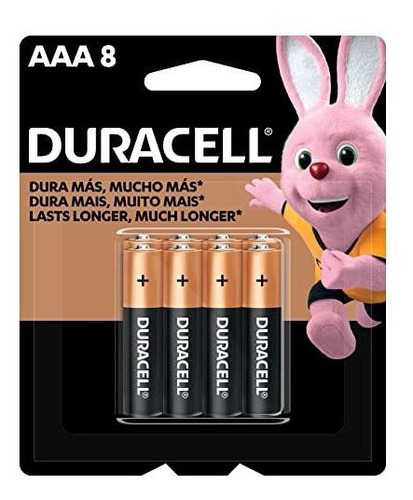 Duracell Pila Alcalina Aaa X8 Unidades Blister