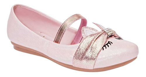 Zapato Niña Miss Pink 0180-42 Oro Rosa 18-21 Unicornio T5