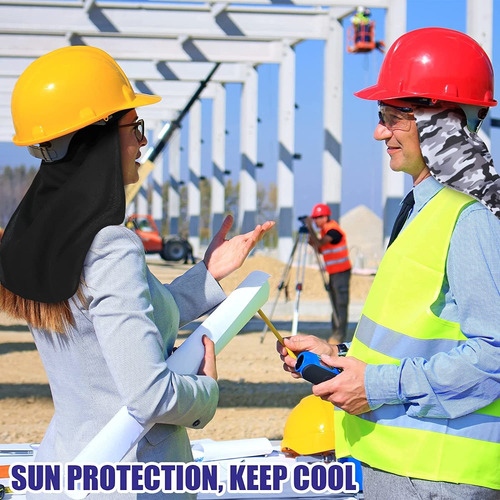 4 Piezas De Sombrero Duro Para Sol, Protector Solar Uv, Somb