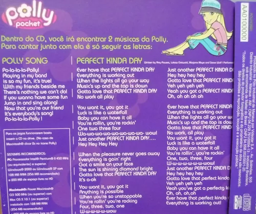 Cd Rom - Polly Pocket - Musicas Jogos Muita Diversão