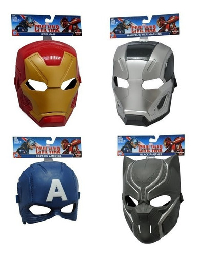 Máscara Marvel Civil War - Original Hasbro - Avengers