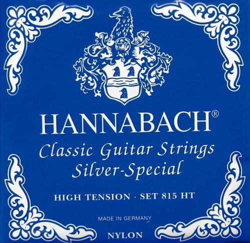 Encordado Hannabach 815ht Silver Special High G Clasica