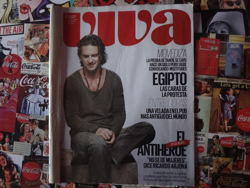 Revista Viva 2012 Ricardo Arjona