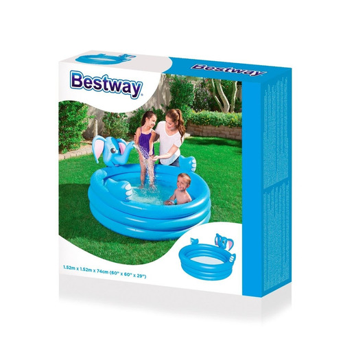 Pileta Infantil Inflable Elefante 152cm Niños Bestway Bebe C