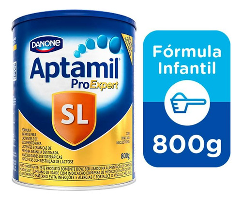 Danone Aptamil ProExpert SL fórmula infantil 800g nutricia em pó