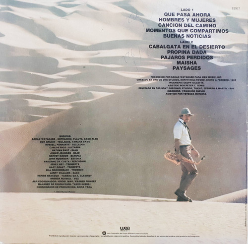 Sadao Watanabe - Maisha Lp (Usado)