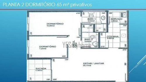 2 Quartos, Condominio Clube À Venda No Centro De Curitiba - Ap2181