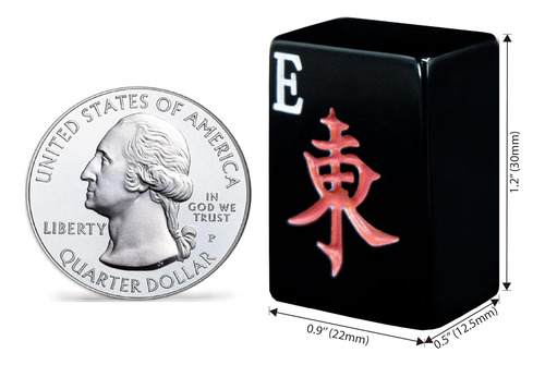 Conjunto De Juegos De Azulhome American Mahjong, 166 (12),