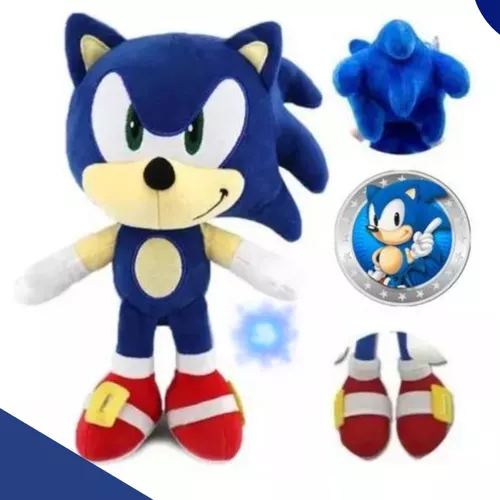 Boneco Pelucia Sonic E Tails com Preços Incríveis no Shoptime